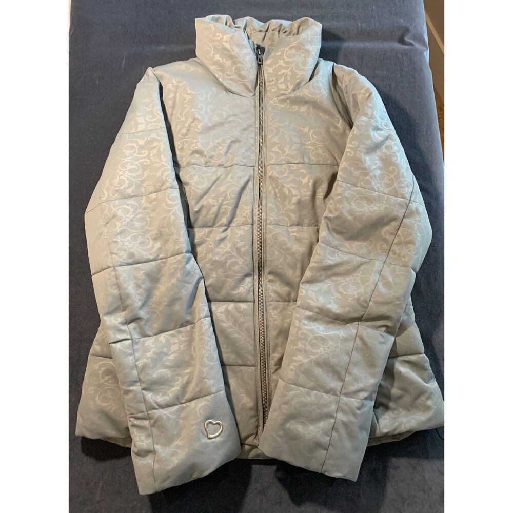 Obermeyer Floral Ski Jacket Women’s 12 Aspen Insulated Puffer